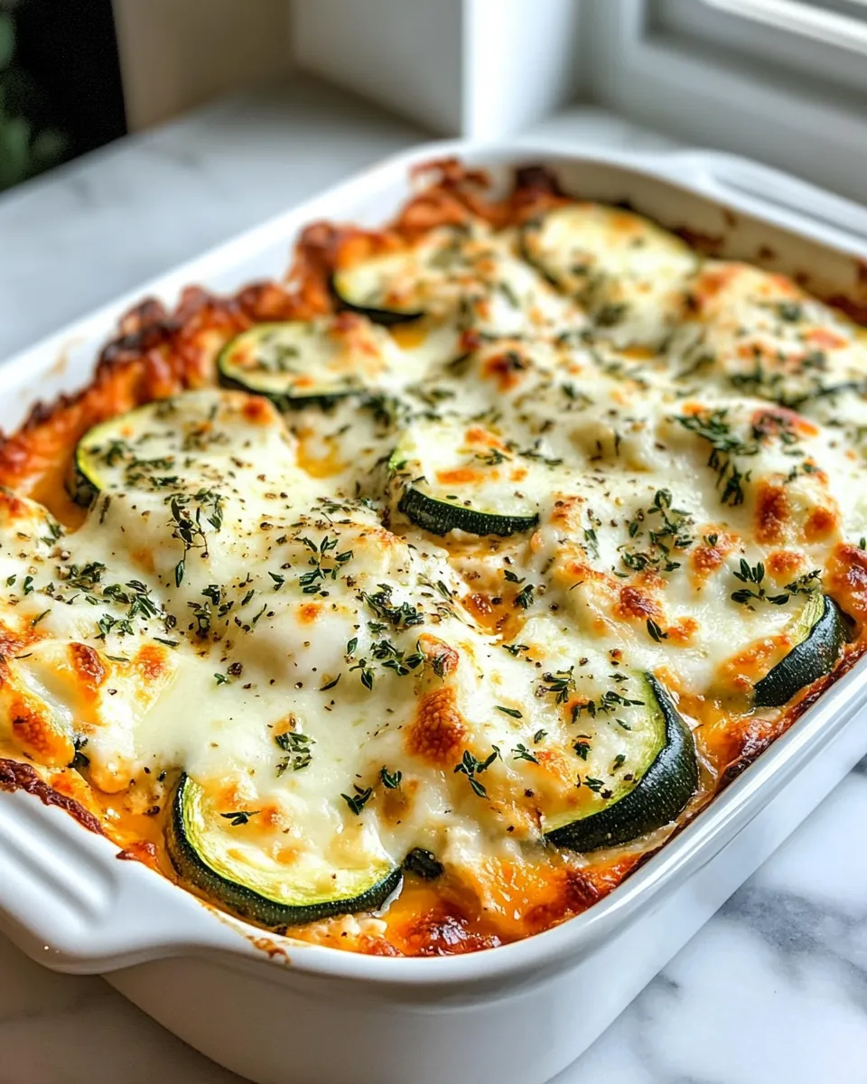 Homemade Zucchini And Cheese Bake photo