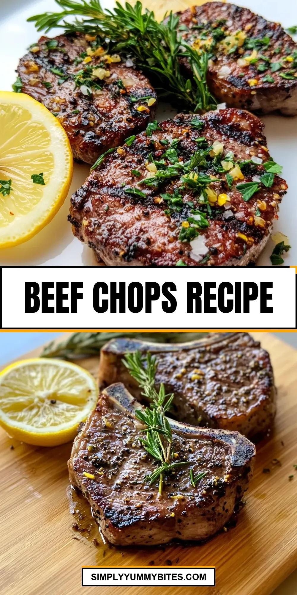 Easy Beef Chops Recipe