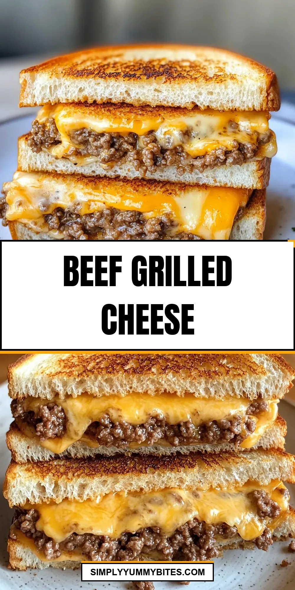 The Best Beef Grilled Cheese Ever