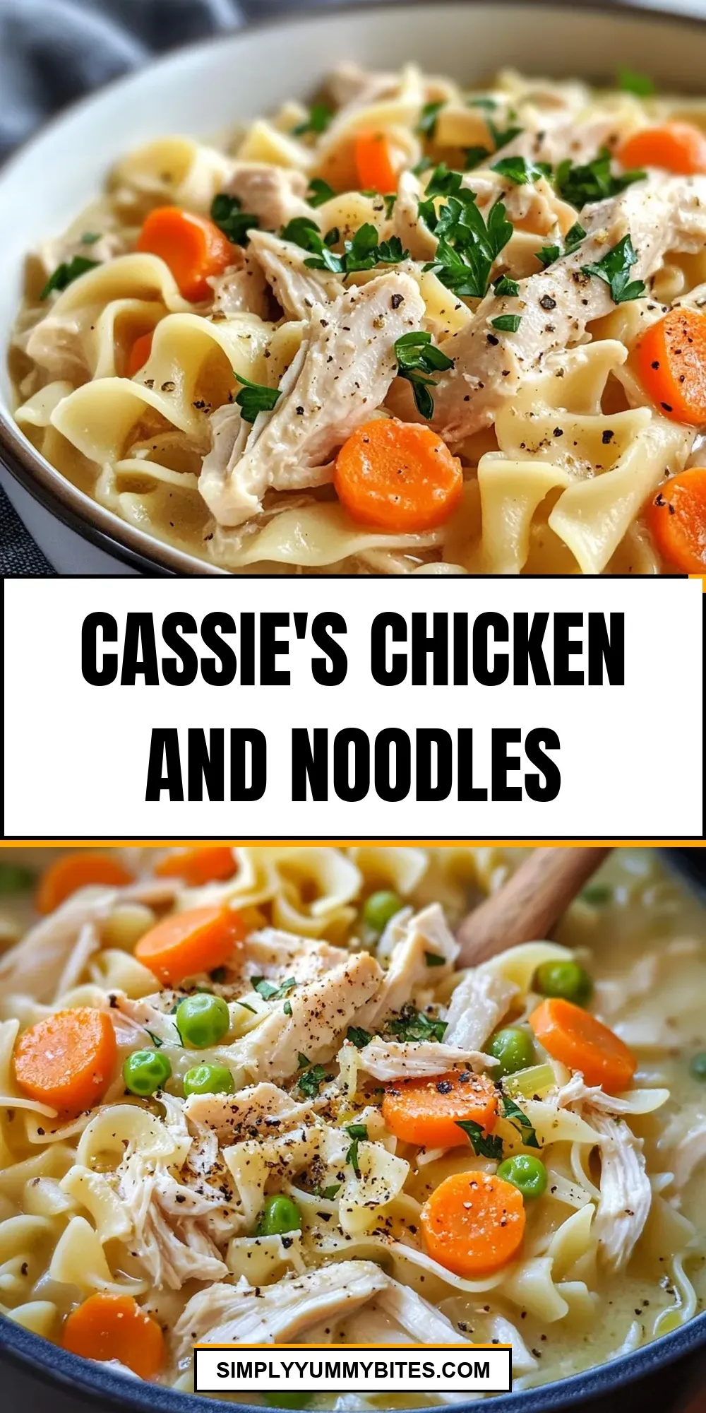 Cassie'S Chicken And Noodles (Perfect & Delicious)