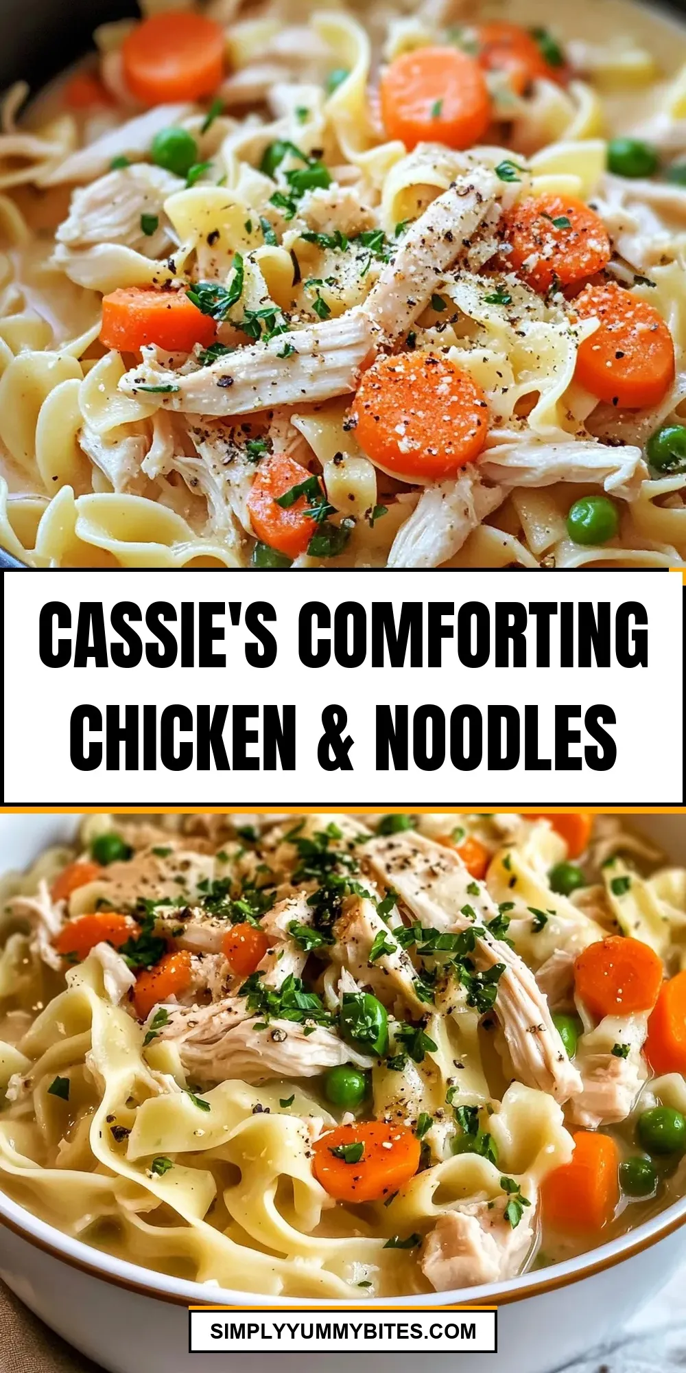 Healthy Cassie'S Comforting Chicken & Noodles