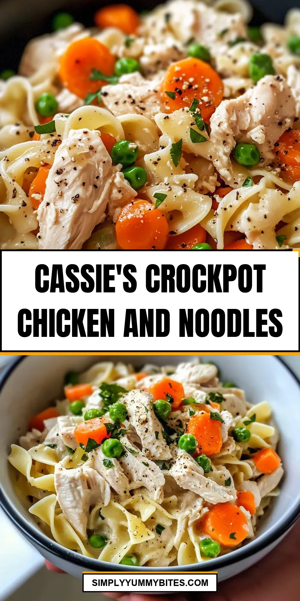 The Best Cassie'S Crockpot Chicken And Noodles Ever
