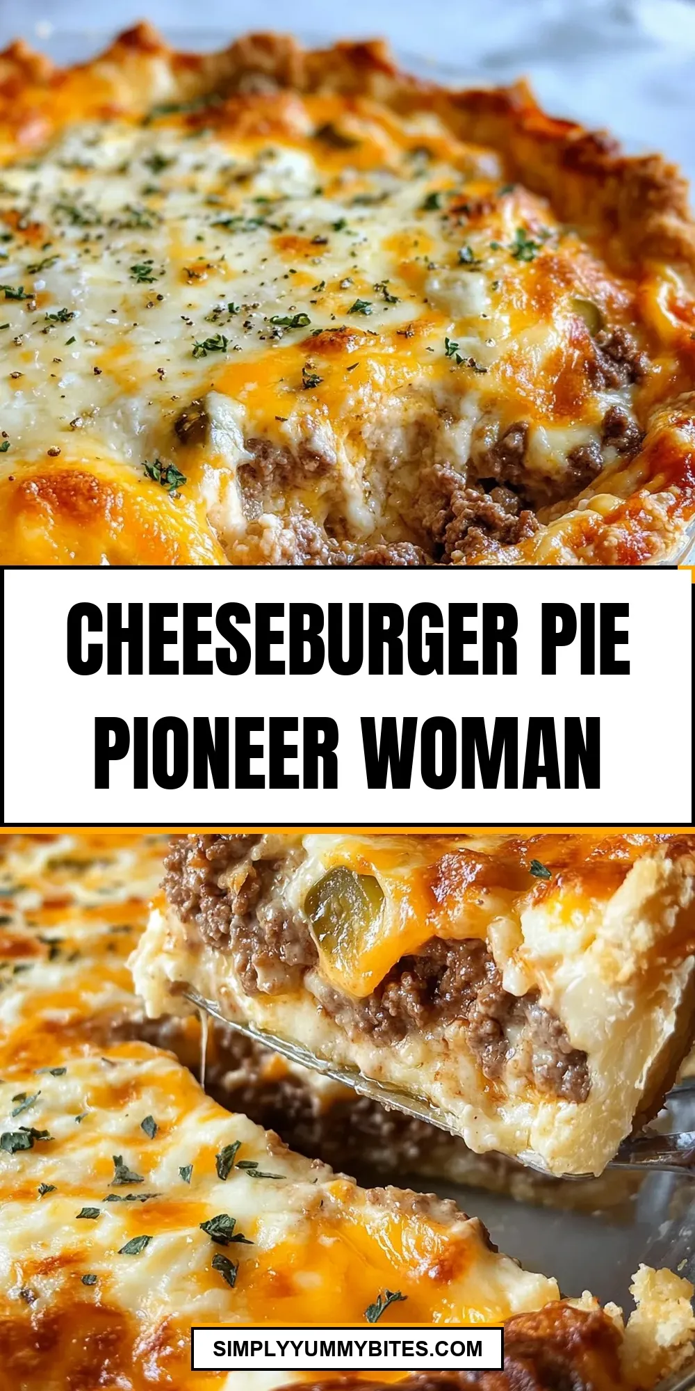How To Make Homemade Cheeseburger Pie Pioneer Woman