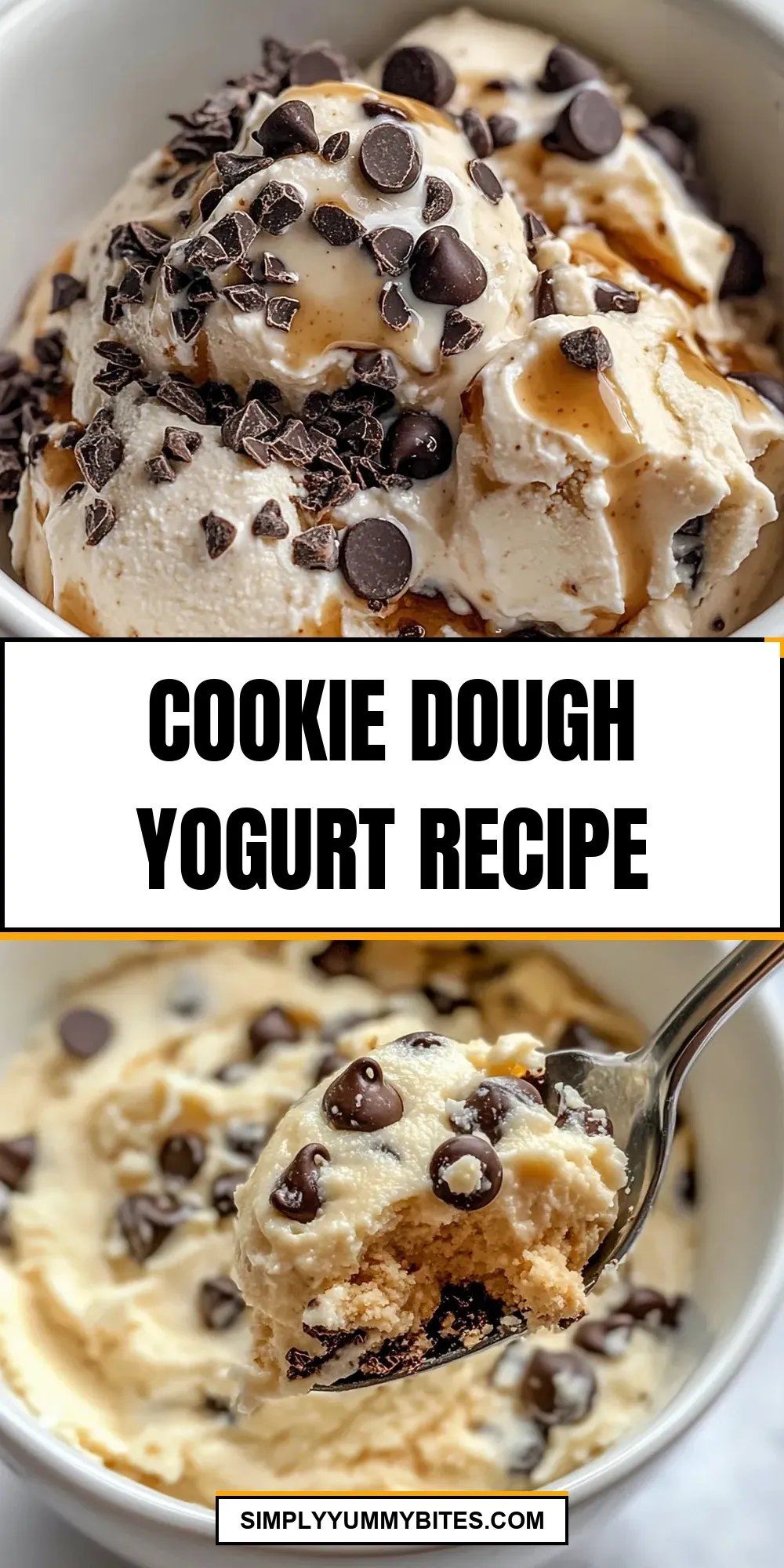 Easy Cookie Dough Yogurt Recipe