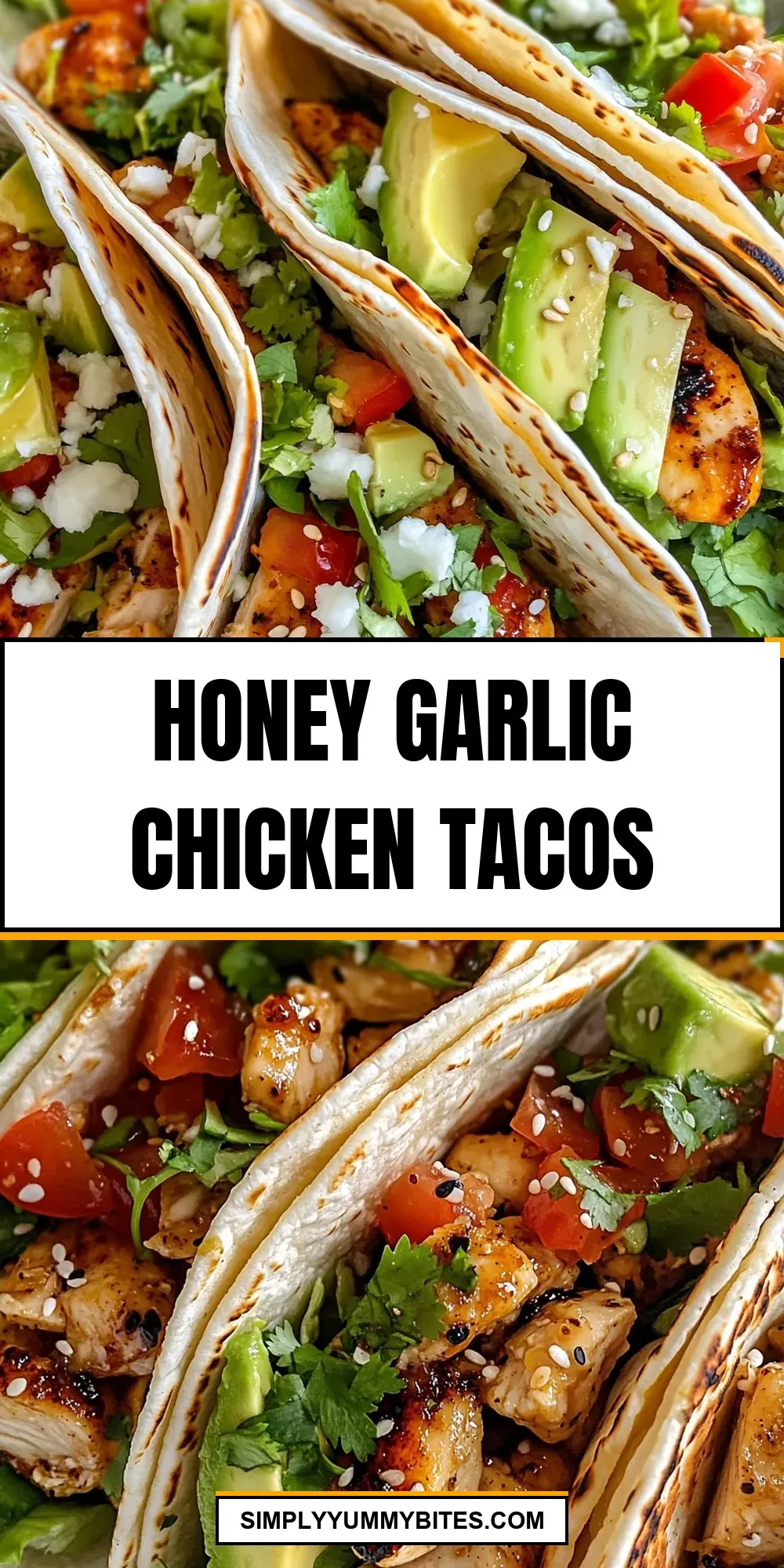 Honey Garlic Chicken Tacos Recipe