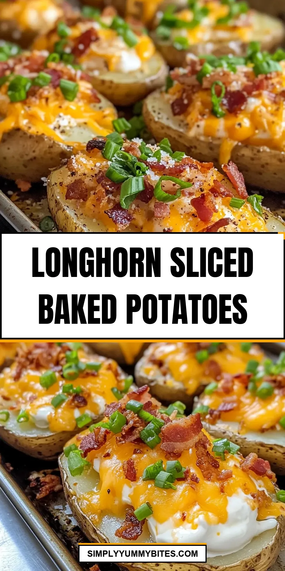 The Best Longhorn Sliced Baked Potatoes Ever