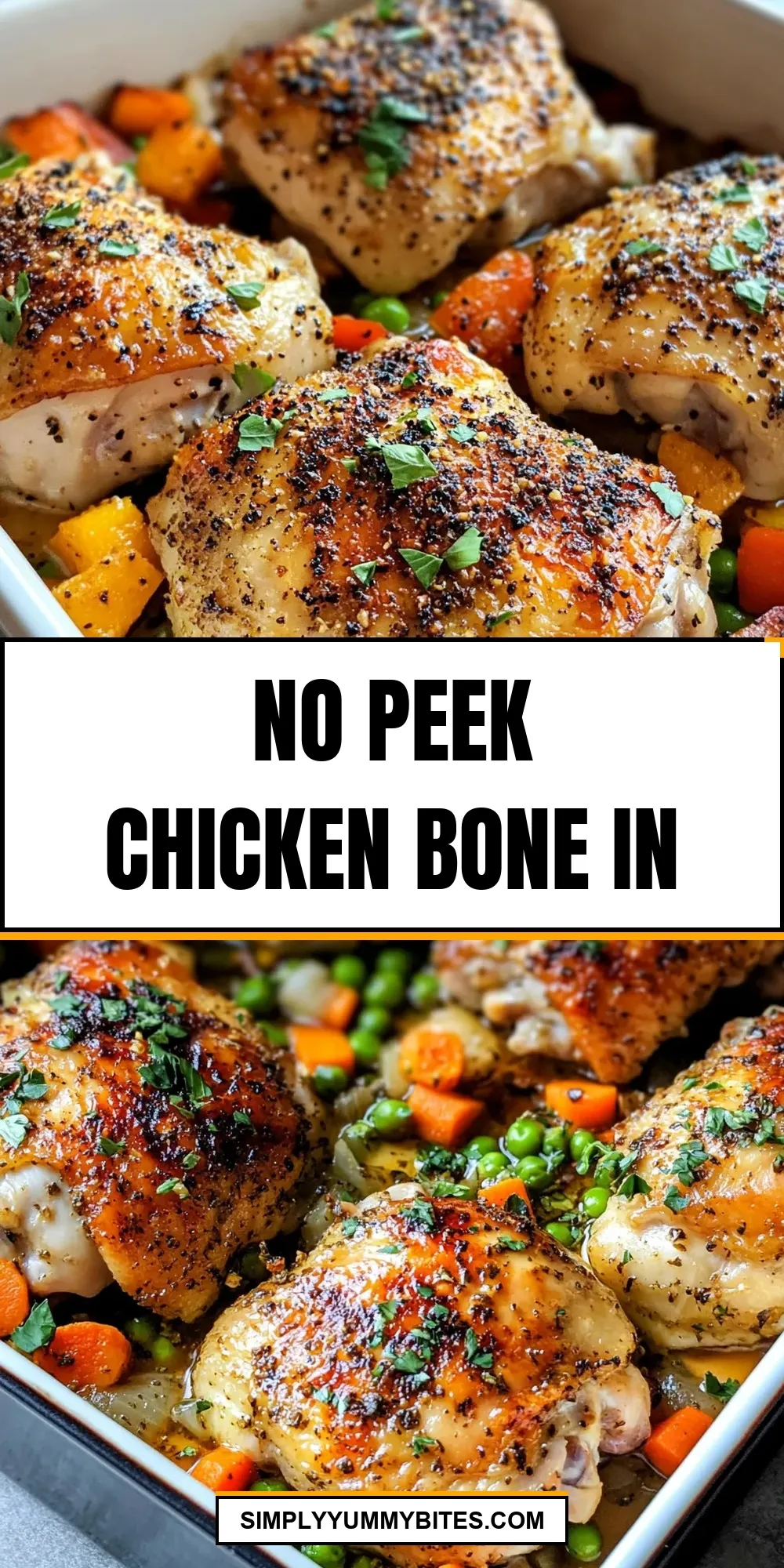 Easy No Peek Chicken Bone In Recipe