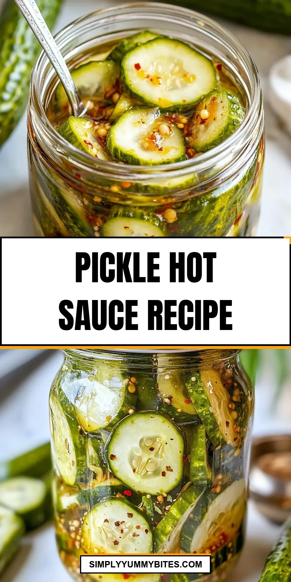 Pickle Hot Sauce (Irresistible & Delicious)