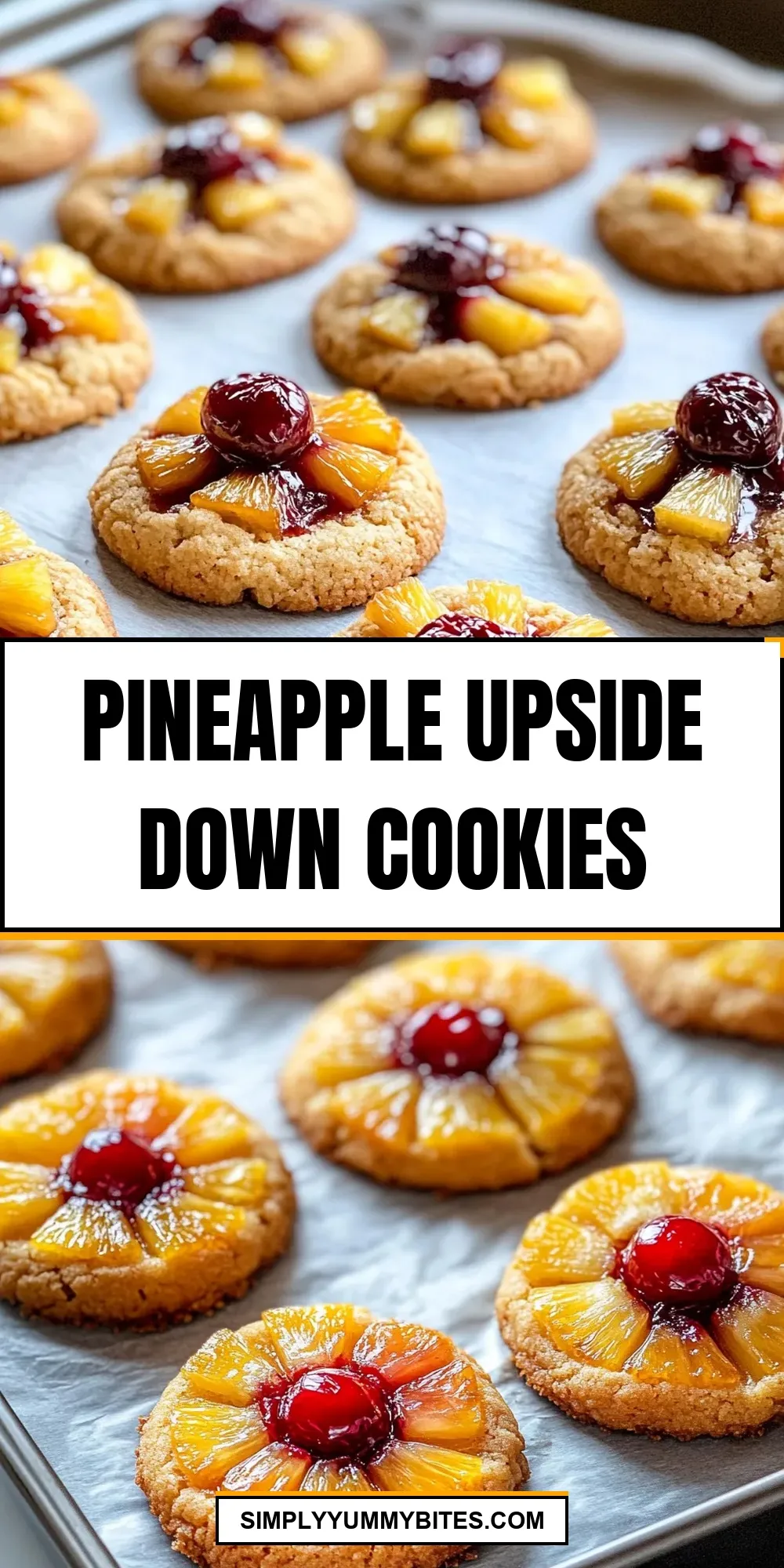 Pineapple Upside Down Cookies Recipe