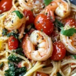 Easy 20-Minute One Pot Shrimp Pasta photo