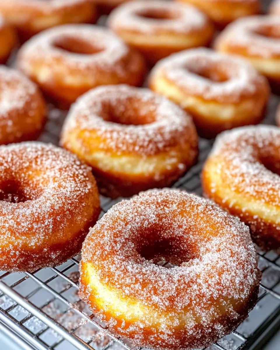 Homemade Apple Cider Doughnuts recipe photo