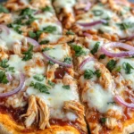 Homemade BBQ Chicken Pizza photo