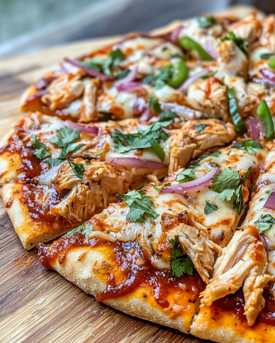 Classic BBQ Chicken Pizza image