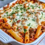 Homemade Baked Ziti with Ricotta photo