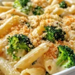 Homemade Broccoli Cheddar Penne Bake recipe photo