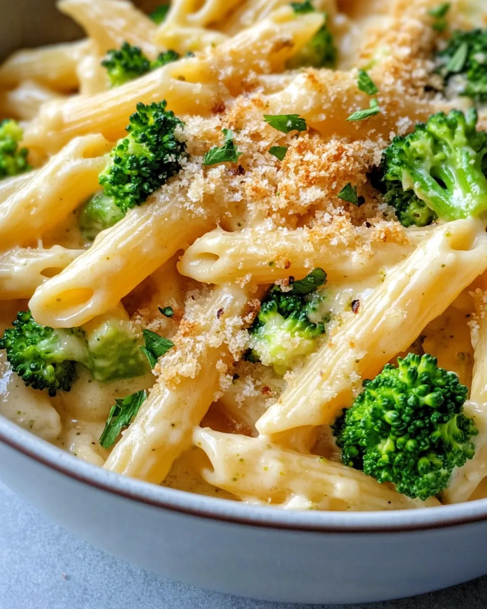 Delicious Broccoli Cheddar Penne Bake picture