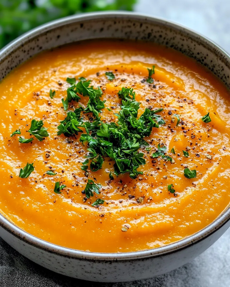 Homemade Butternut Squash Bisque photo