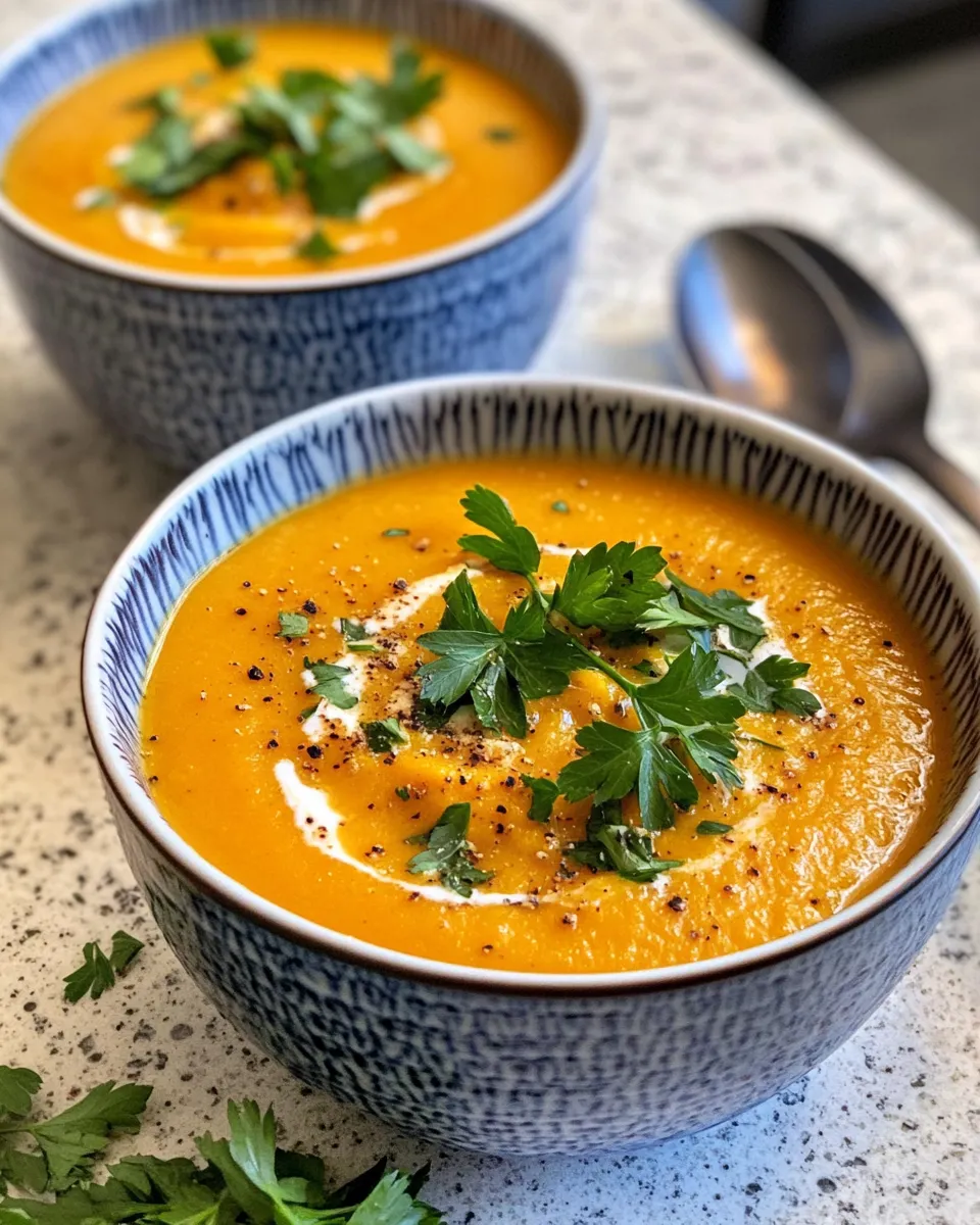 Easy Butternut Squash Bisque recipe photo