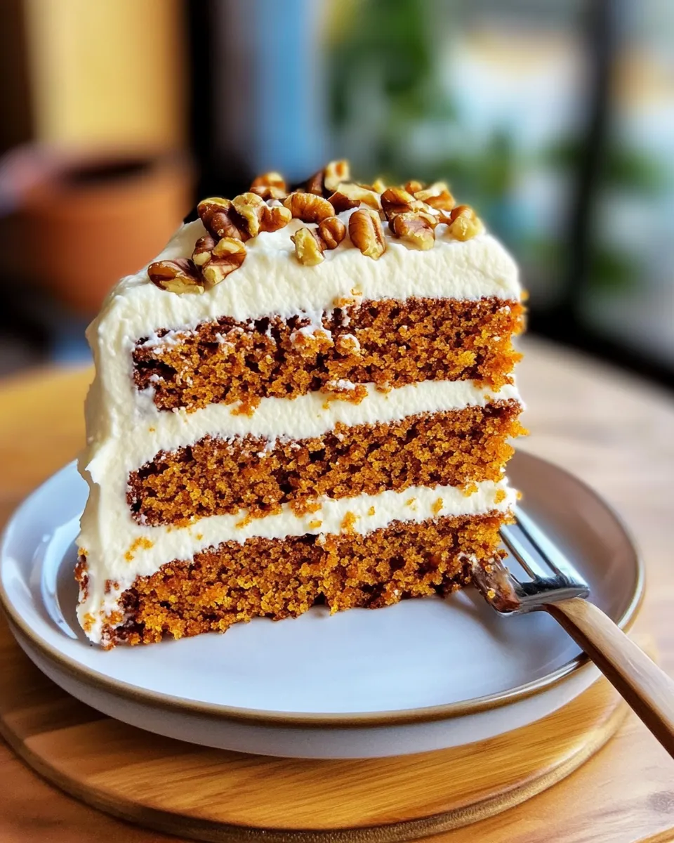 Classic Carrot Cake with Cream Cheese image