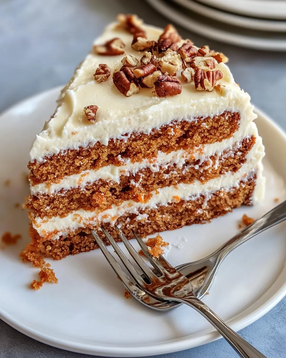 Easy Carrot Cake with Cream Cheese recipe photo