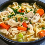Homemade Chicken Noodle Soup photo