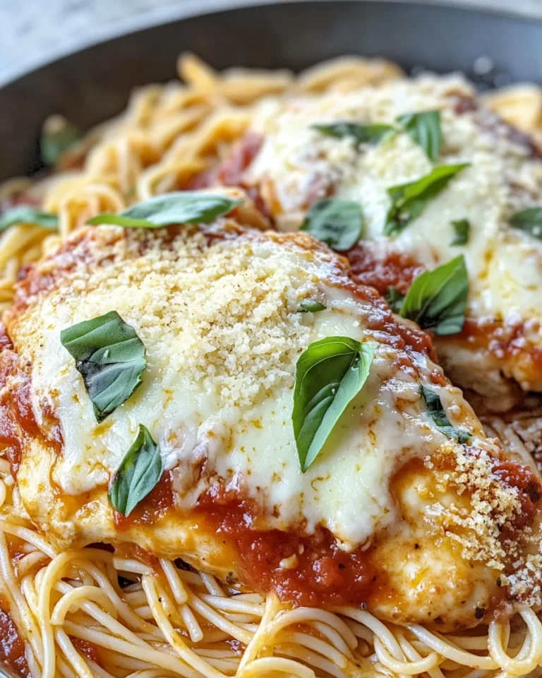 Delicious Chicken Parmesan Spaghetti recipe photo