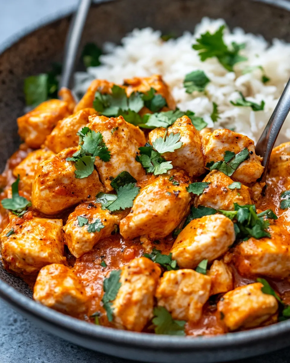 Homemade Chicken Tikka Masala Skillet photo