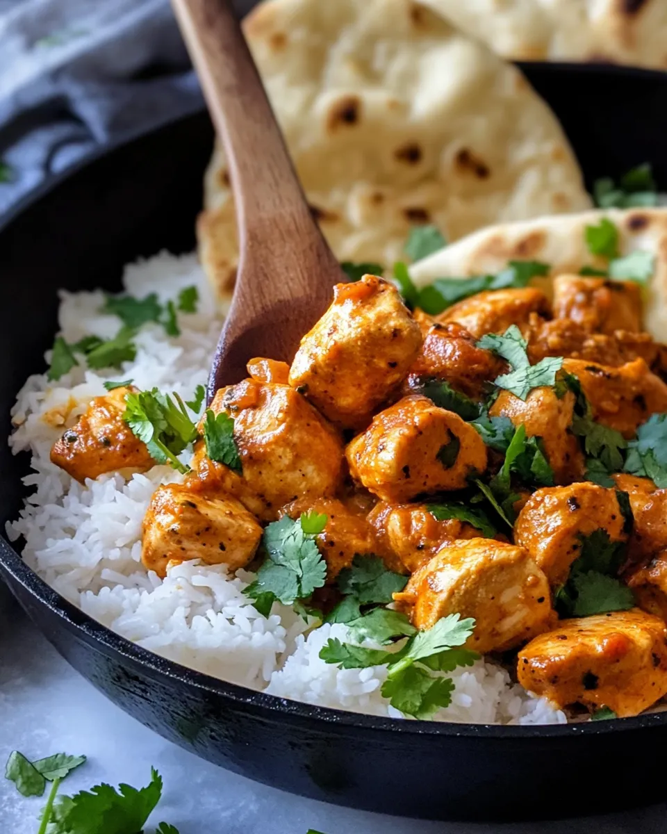 Easy Chicken Tikka Masala Skillet dish photo