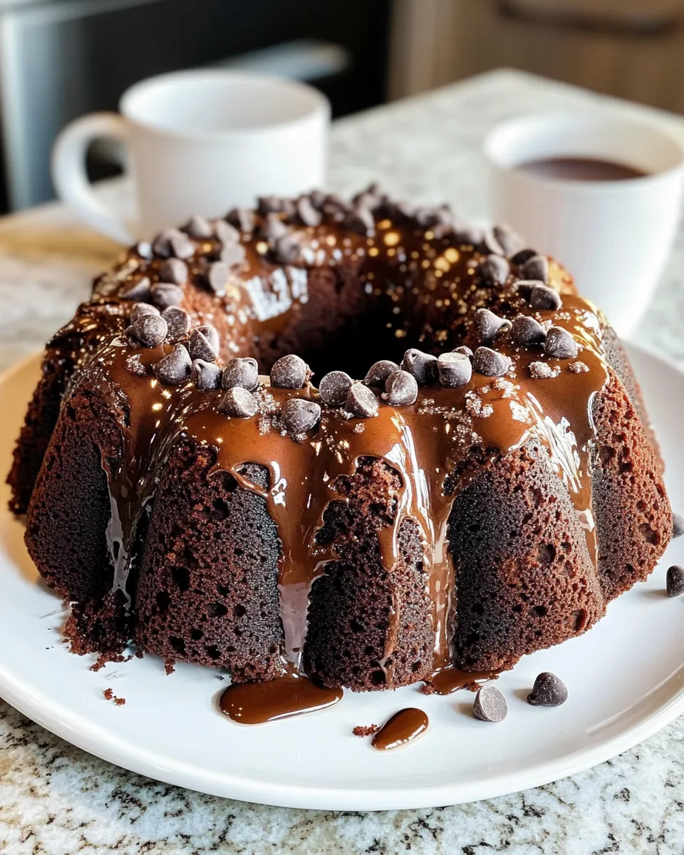 Classic Chocolate Fudge Bundt Cake image