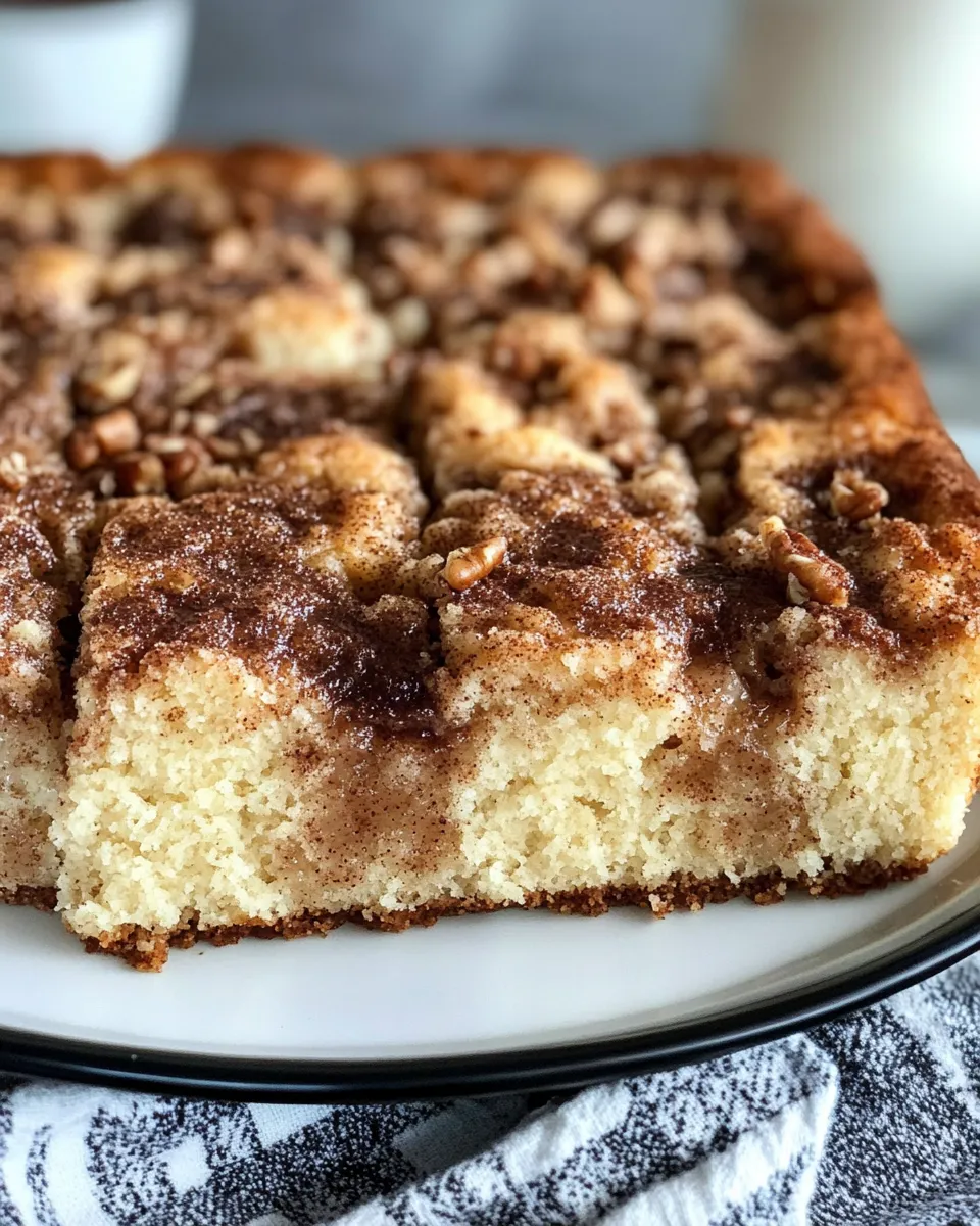 Classic Cinnamon Coffee Cake recipe image
