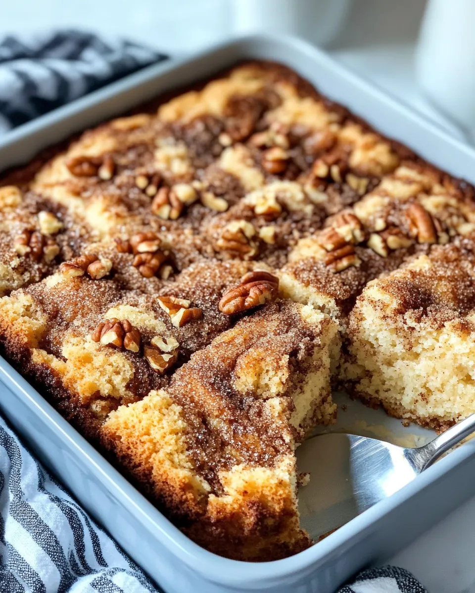 Easy Cinnamon Coffee Cake dish photo