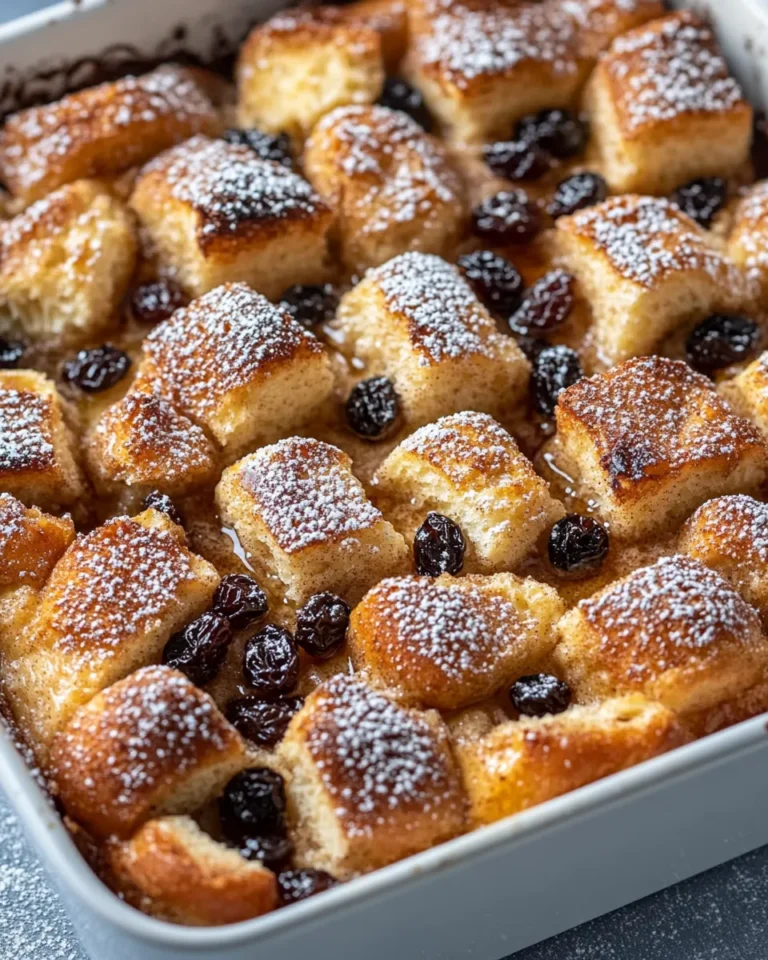 Homemade Cinnamon Raisin French Toast Bake photo