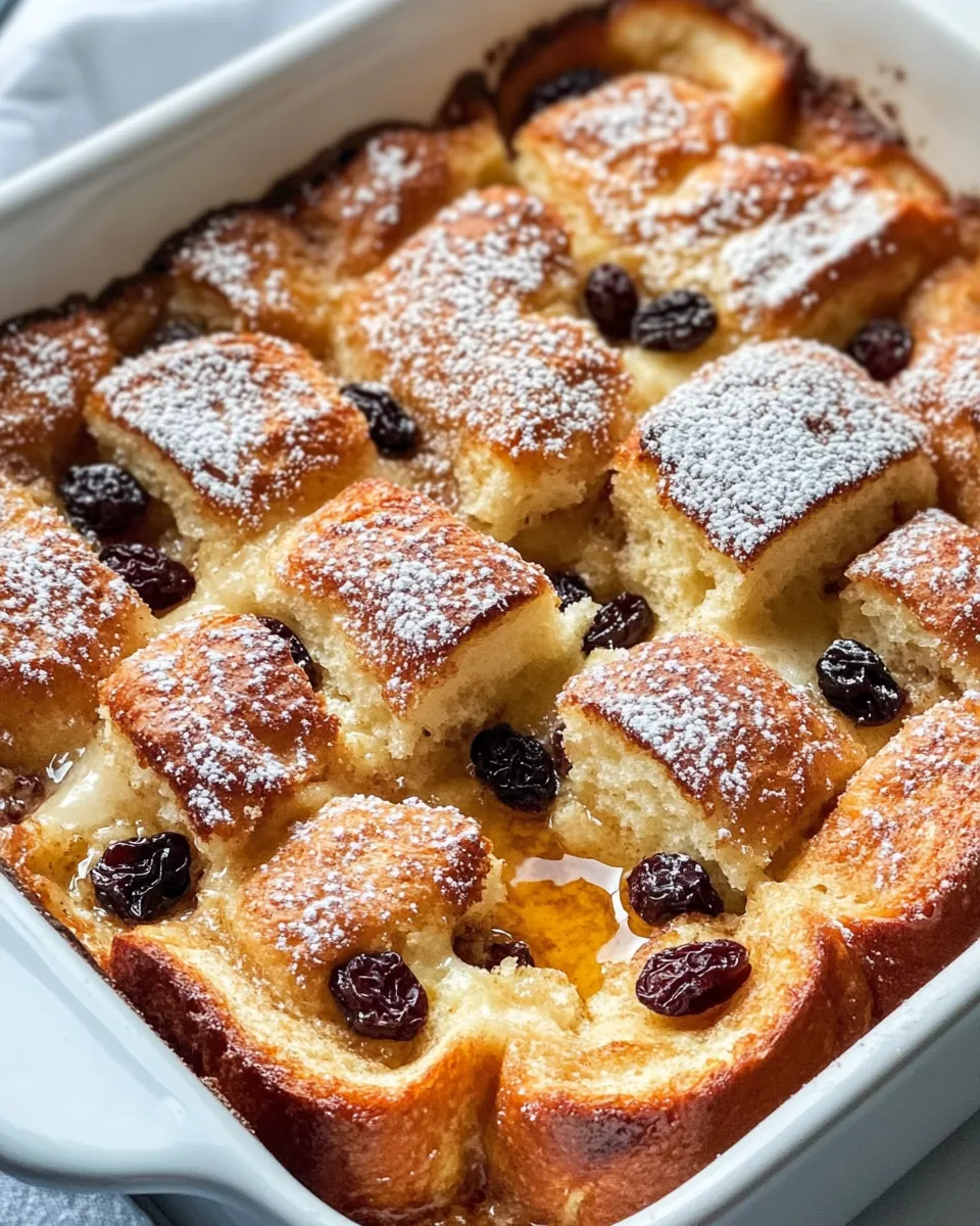 Classic Cinnamon Raisin French Toast Bake recipe image