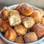 Homemade Cinnamon Sugar Churro Bites photo