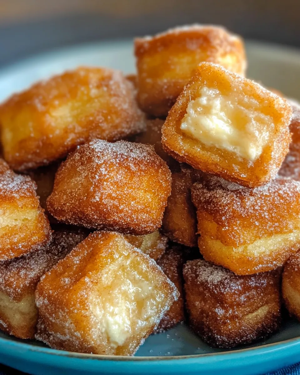 Easy Cinnamon Sugar Churro Bites recipe photo