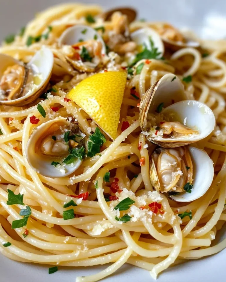 Homemade Clam and White Wine Spaghetti recipe photo