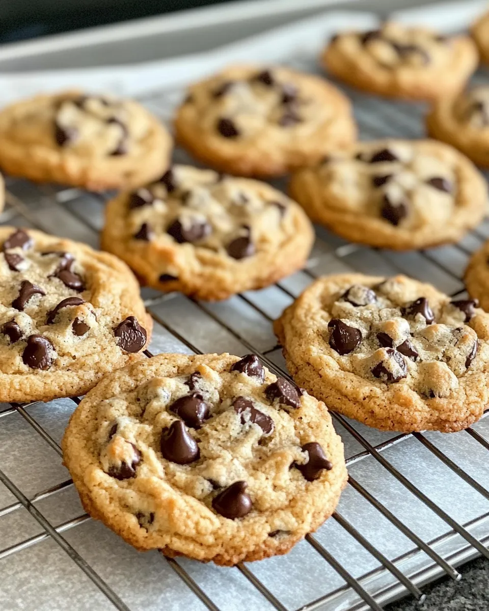 Delicious Cookies With Dark Chocolate dish photo