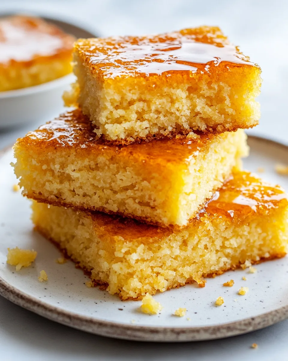 Classic Cornbread with Honey Butter recipe image
