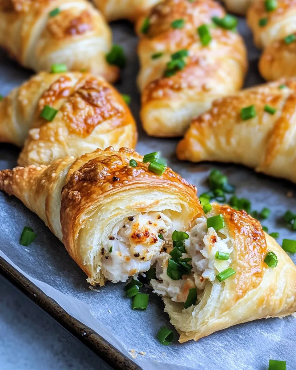 Classic Crab And Cream Cheese Crescent Rolls image