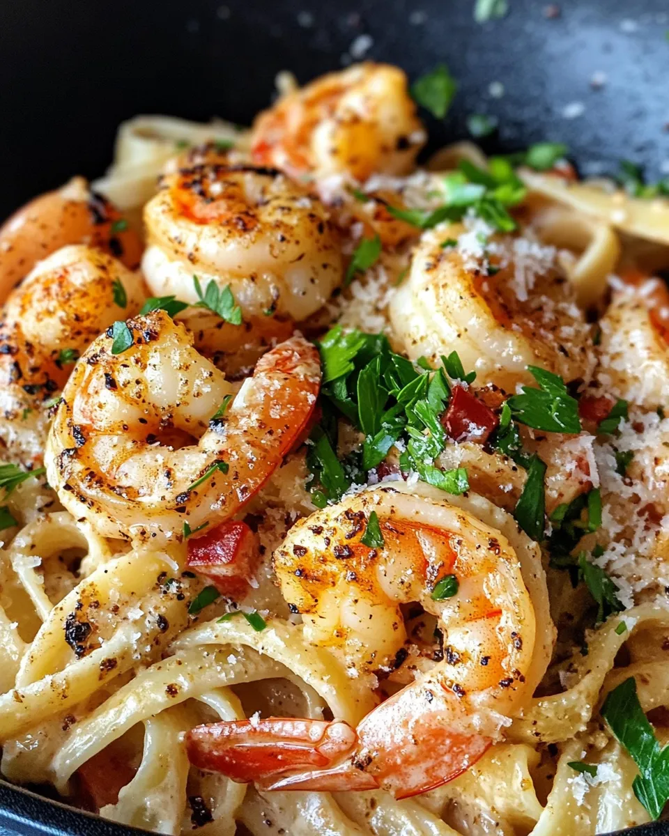 Delicious Creamy Cajun Shrimp Pasta picture