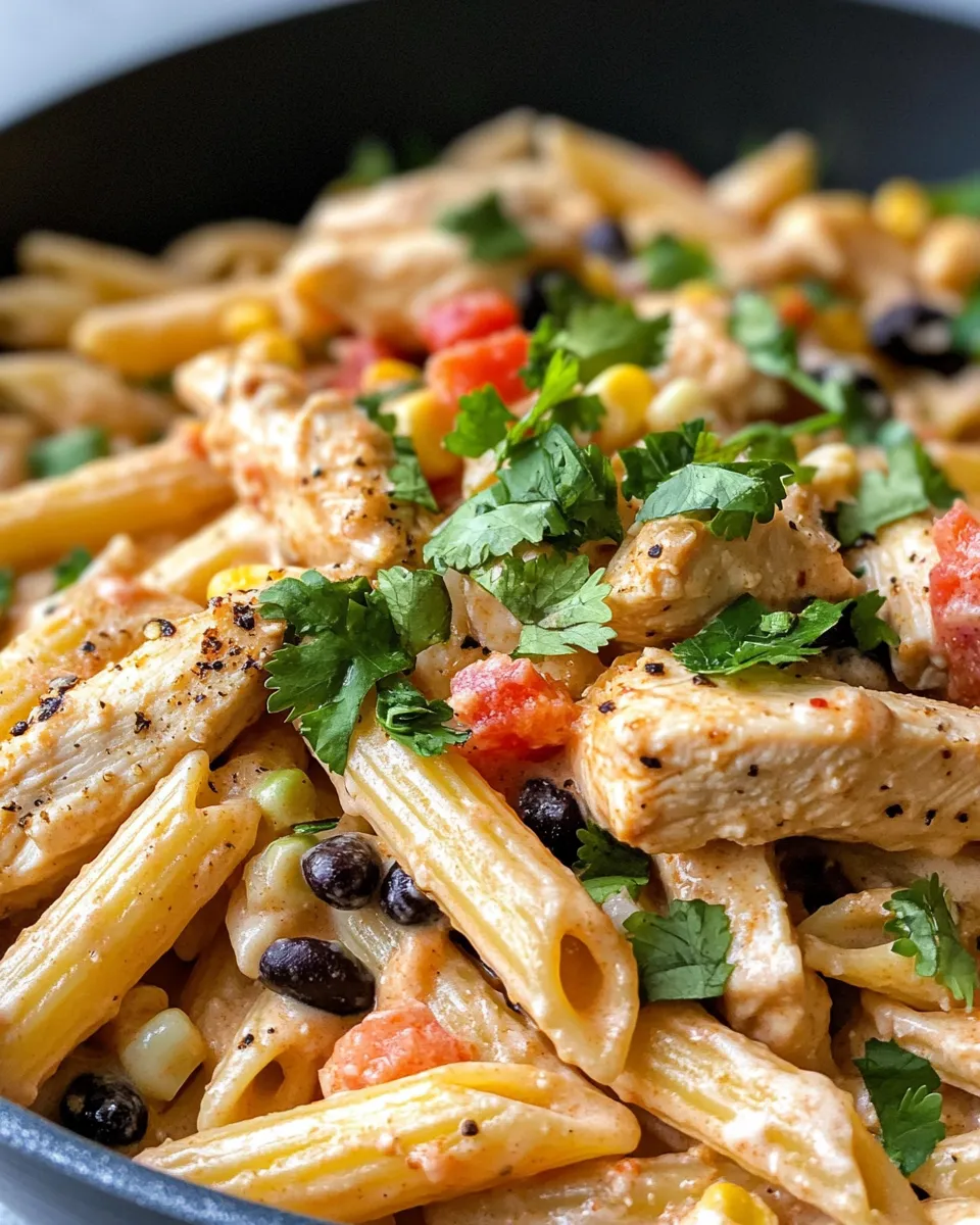Classic Creamy Chipotle Chicken Pasta dish photo