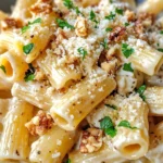 Homemade Creamy Gorgonzola Walnut Pasta recipe photo