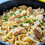 Homemade Creamy Lemon Chicken One Pot Pasta recipe photo