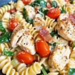 Homemade Creamy Ranch Chicken Pasta recipe photo