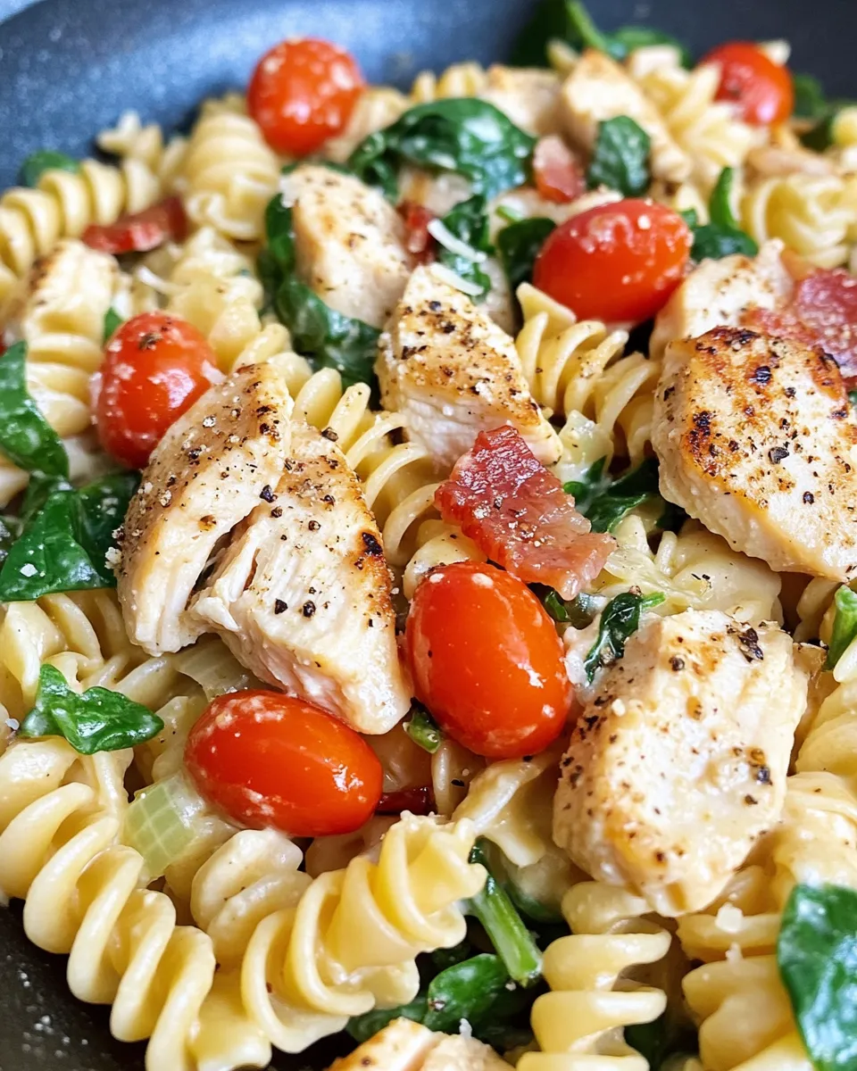 Homemade Creamy Ranch Chicken Pasta recipe photo