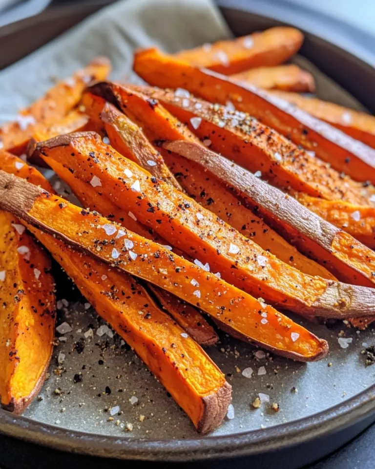 Homemade Crispy Sweet Potato Fries recipe photo