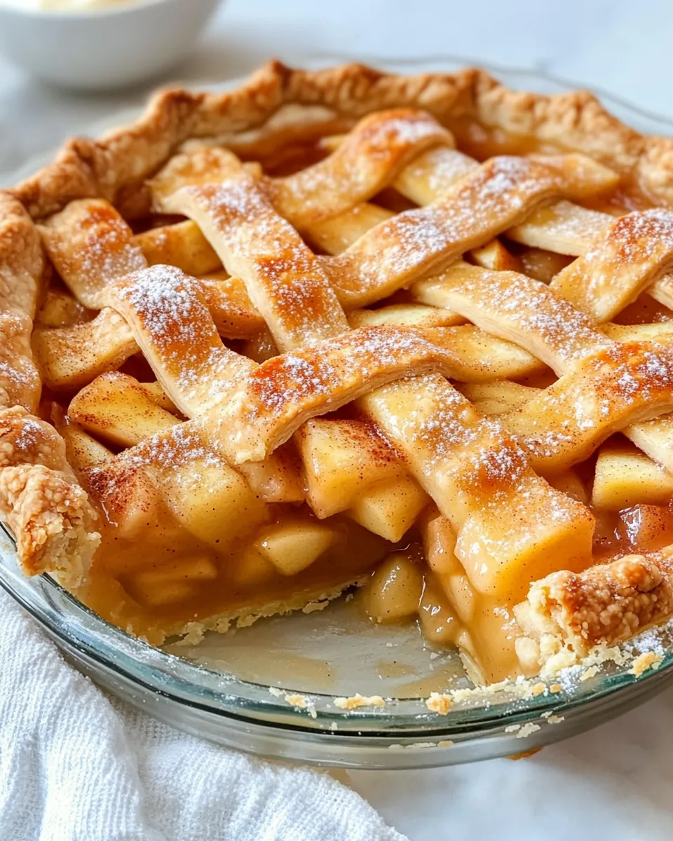 Classic Deep Dish Apple Pie image