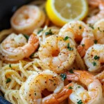 Homemade Easy Lemon Butter Shrimp Pasta photo