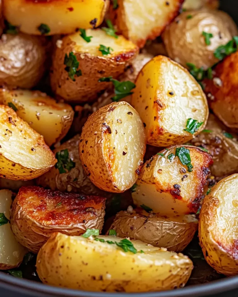 Delicious Garlic Butter Roasted Potatoes recipe photo