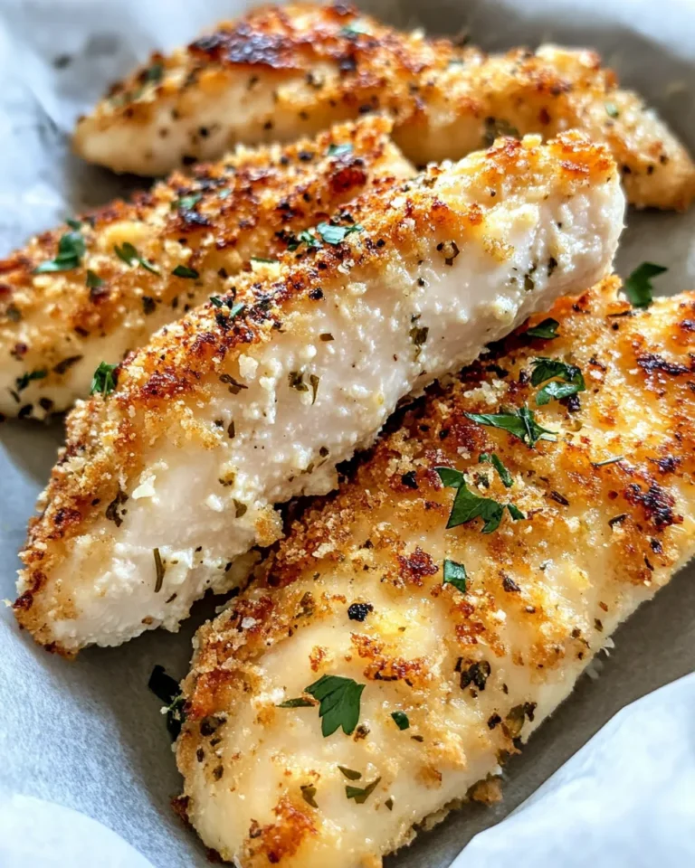 Homemade Garlic Parmesan Chicken Tenders photo